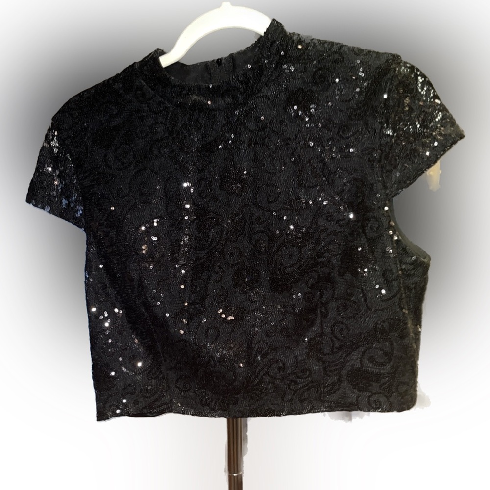 City Triangles crop top